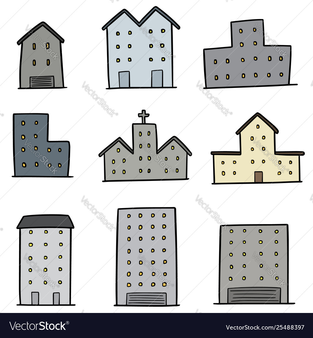 Building Icon Set