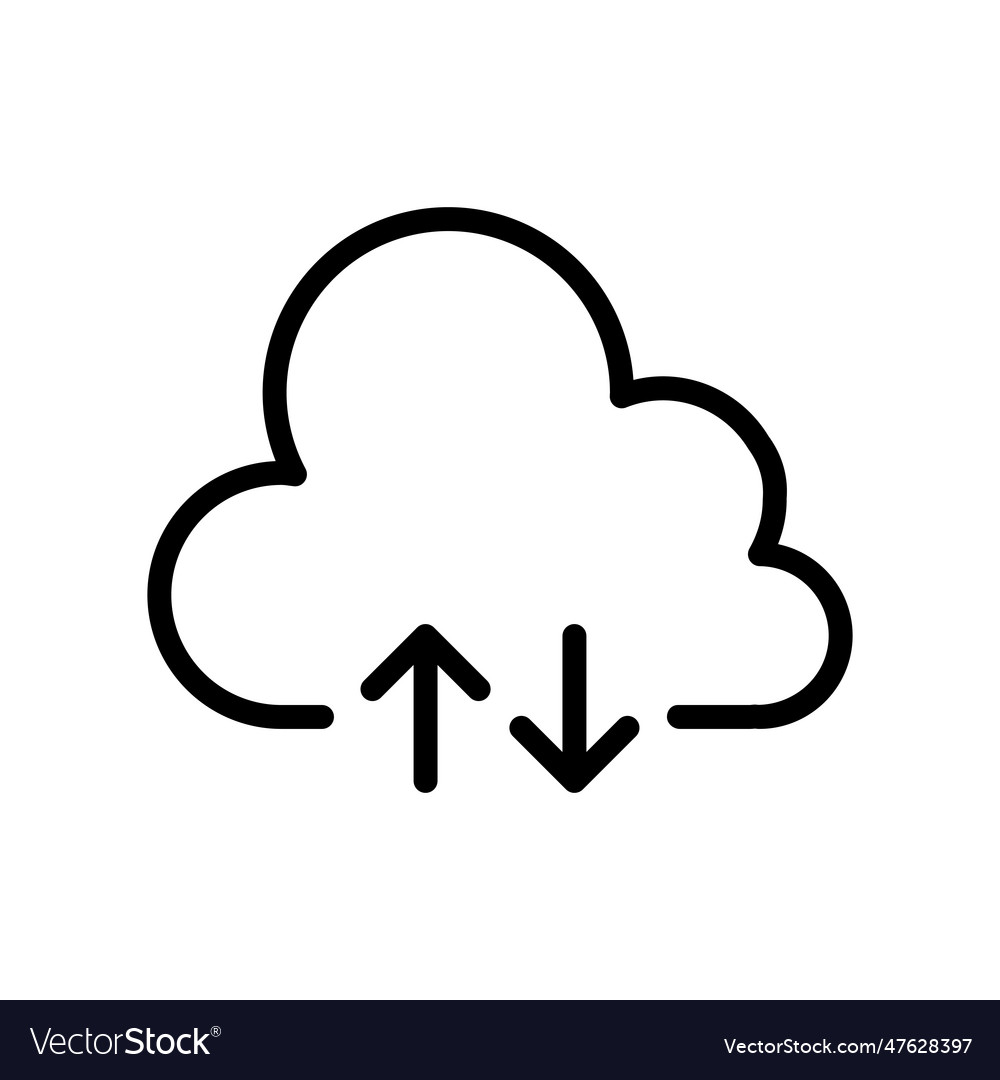Cloud computing icon