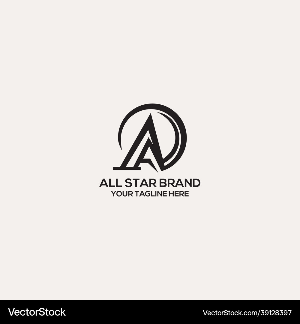 Logo design Royalty Free Vector Image - VectorStock