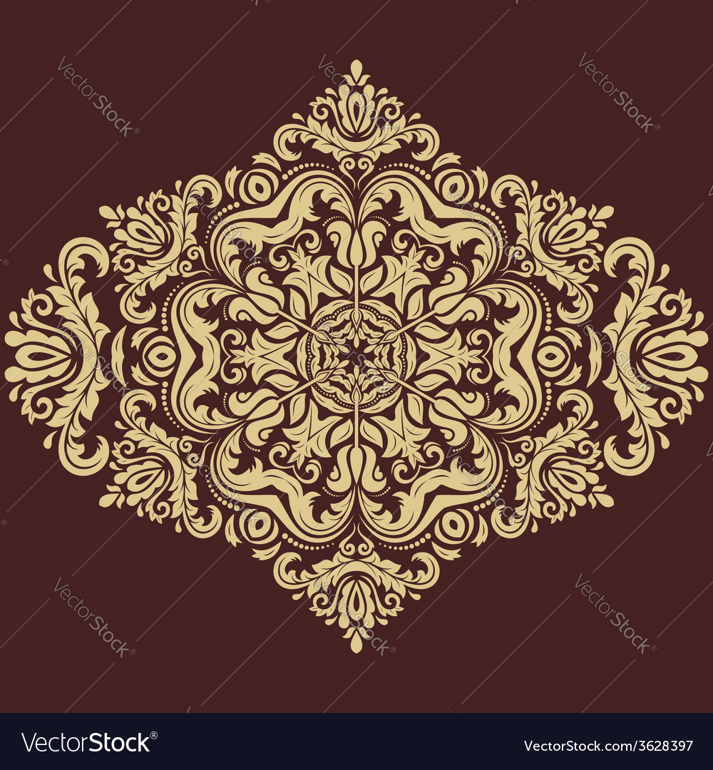 Orient pattern abstract ornament