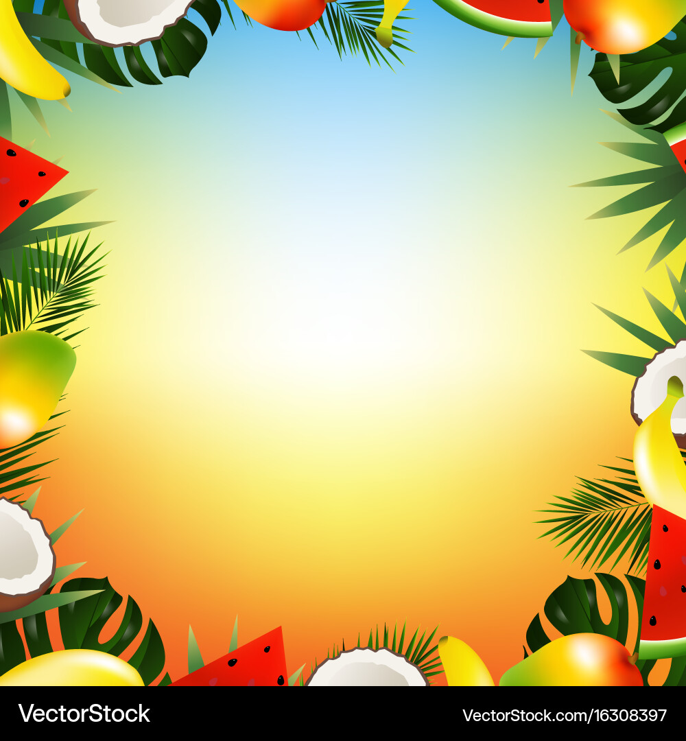 Summer poster Royalty Free Vector Image - VectorStock