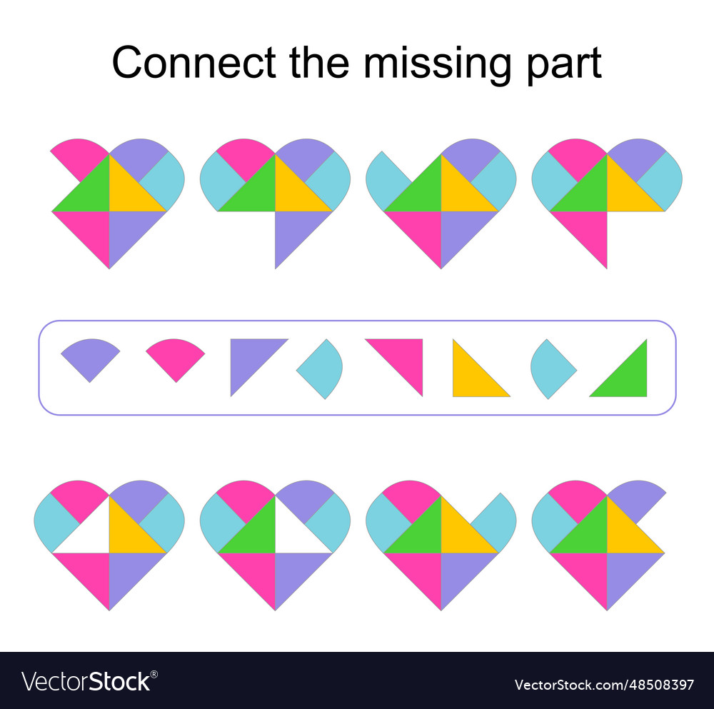 Task for the development of attention and logic Vector Image Task for the development of attention and logic