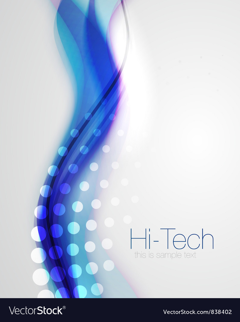 Abstract Wave Line Background