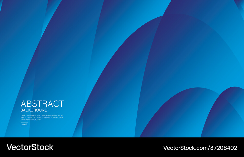 Blue abstract background-wave pattern background Vector Image