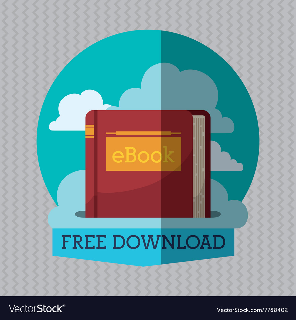 Ebook icon design Royalty Free Vector Image VectorStock