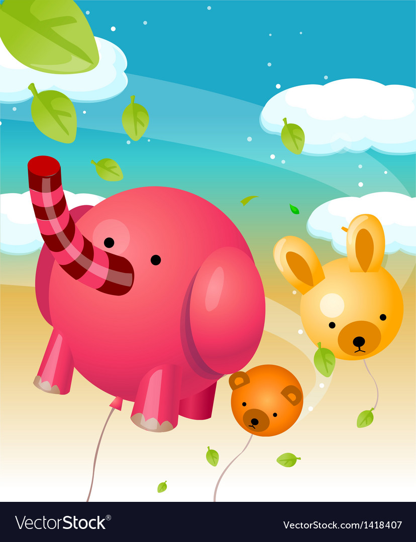 Animal shape balloons