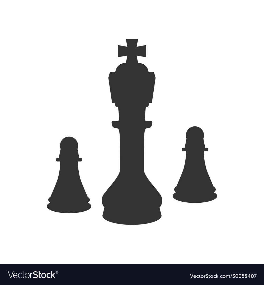 Chess strategy icon Royalty Free Vector Image - VectorStock