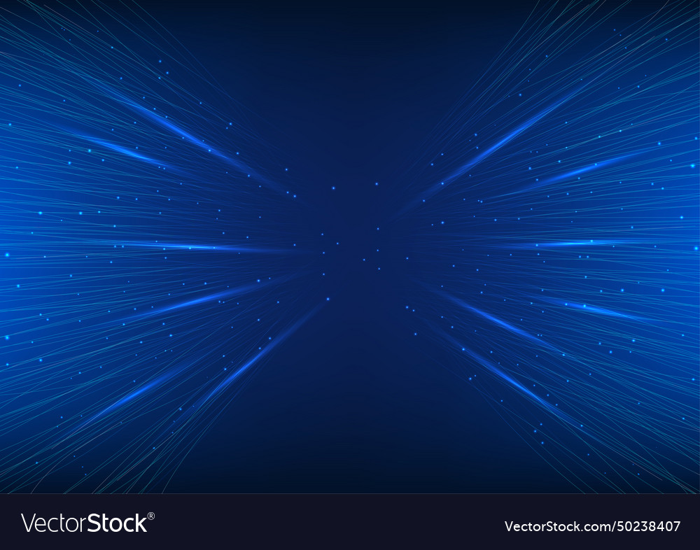 Data technology background the overlapping lines vector image Data technology background the overlapping lines