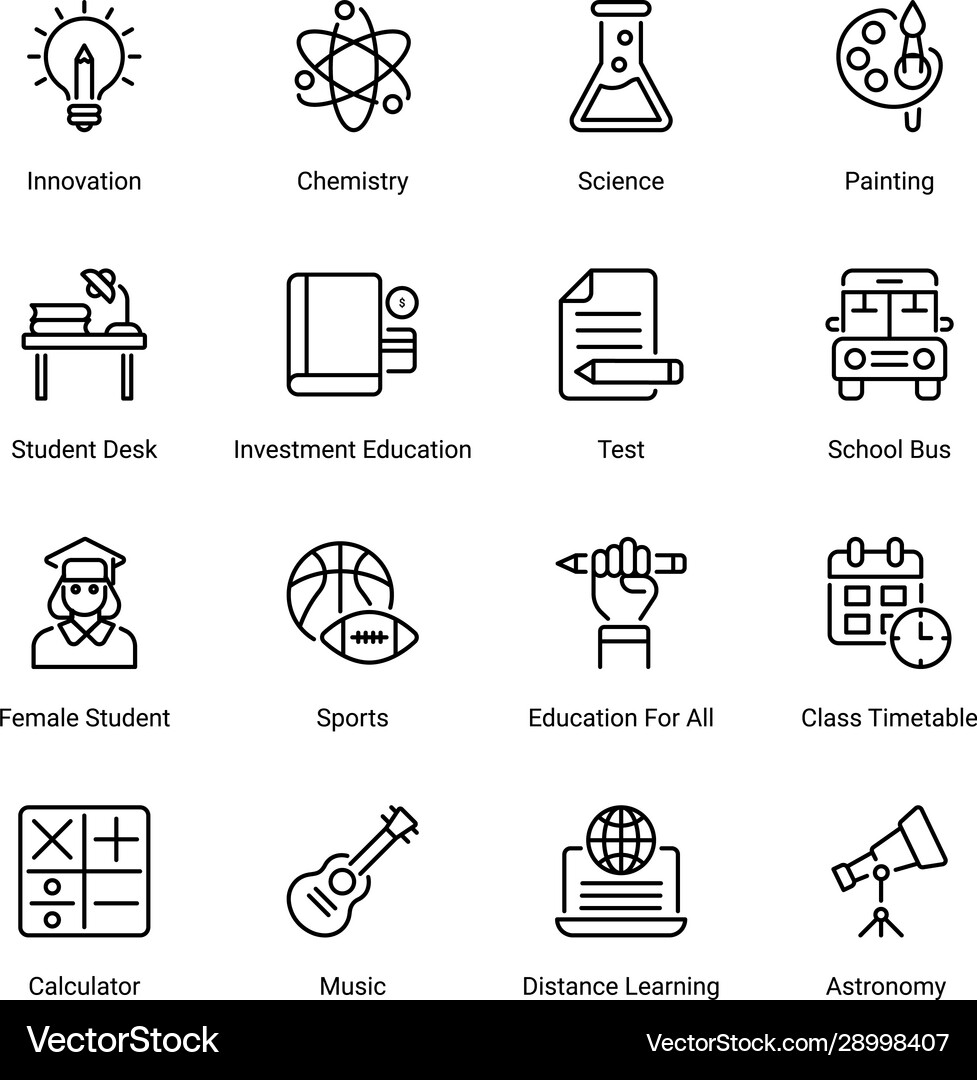 Education Royalty Free Vector Image - VectorStock