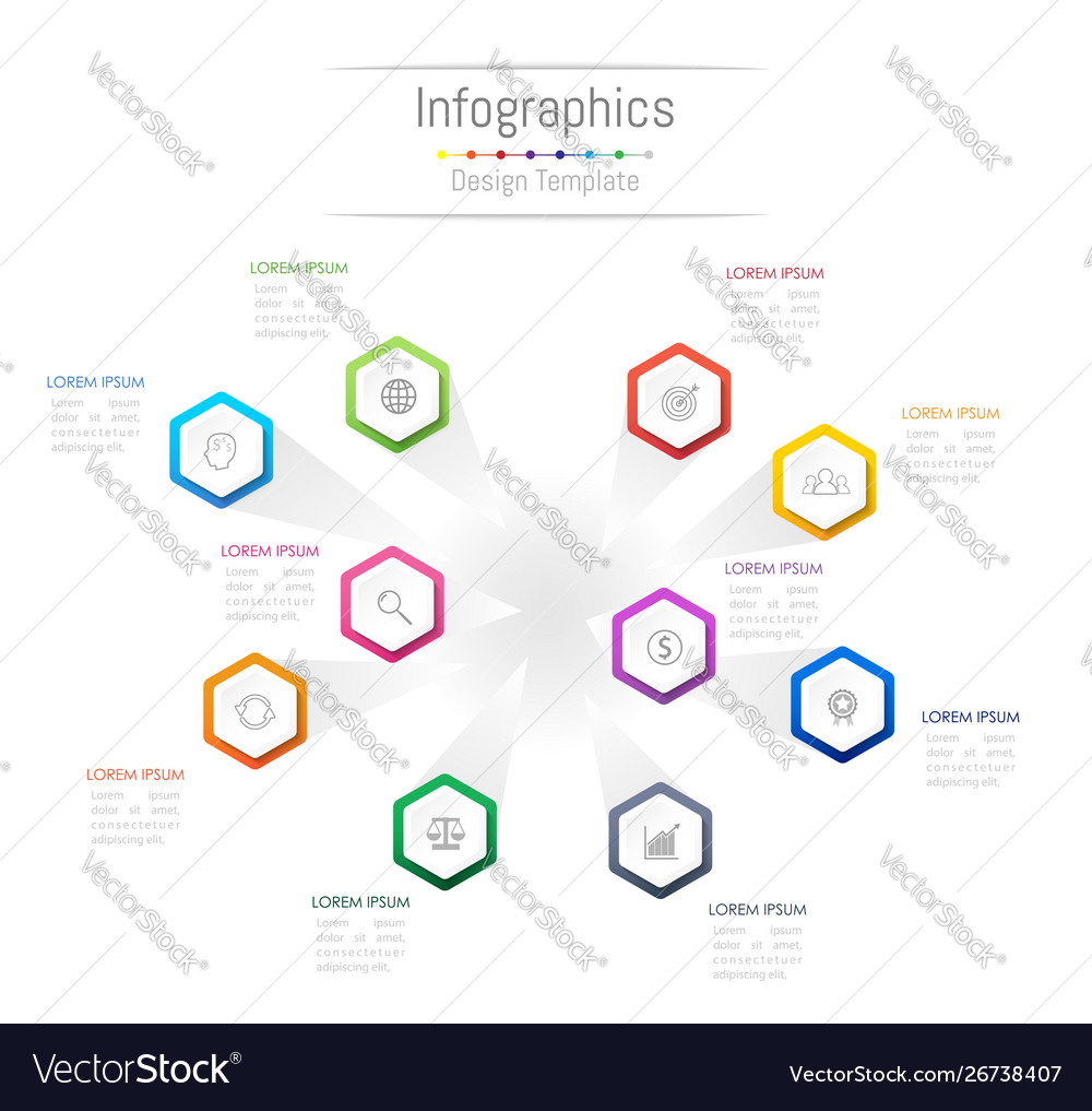 Infographic design elements for your business Vector Image