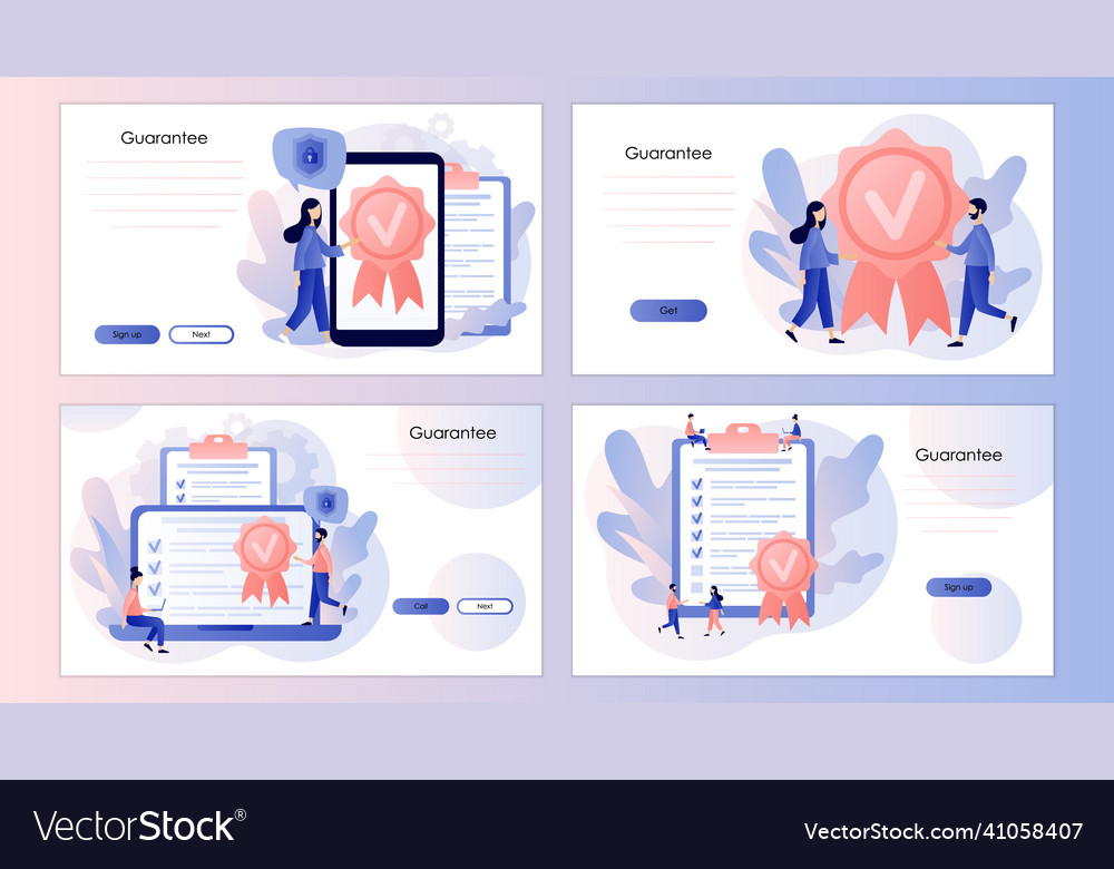 Quality guarantee check and control tiny vector image Quality guarantee check and control tiny