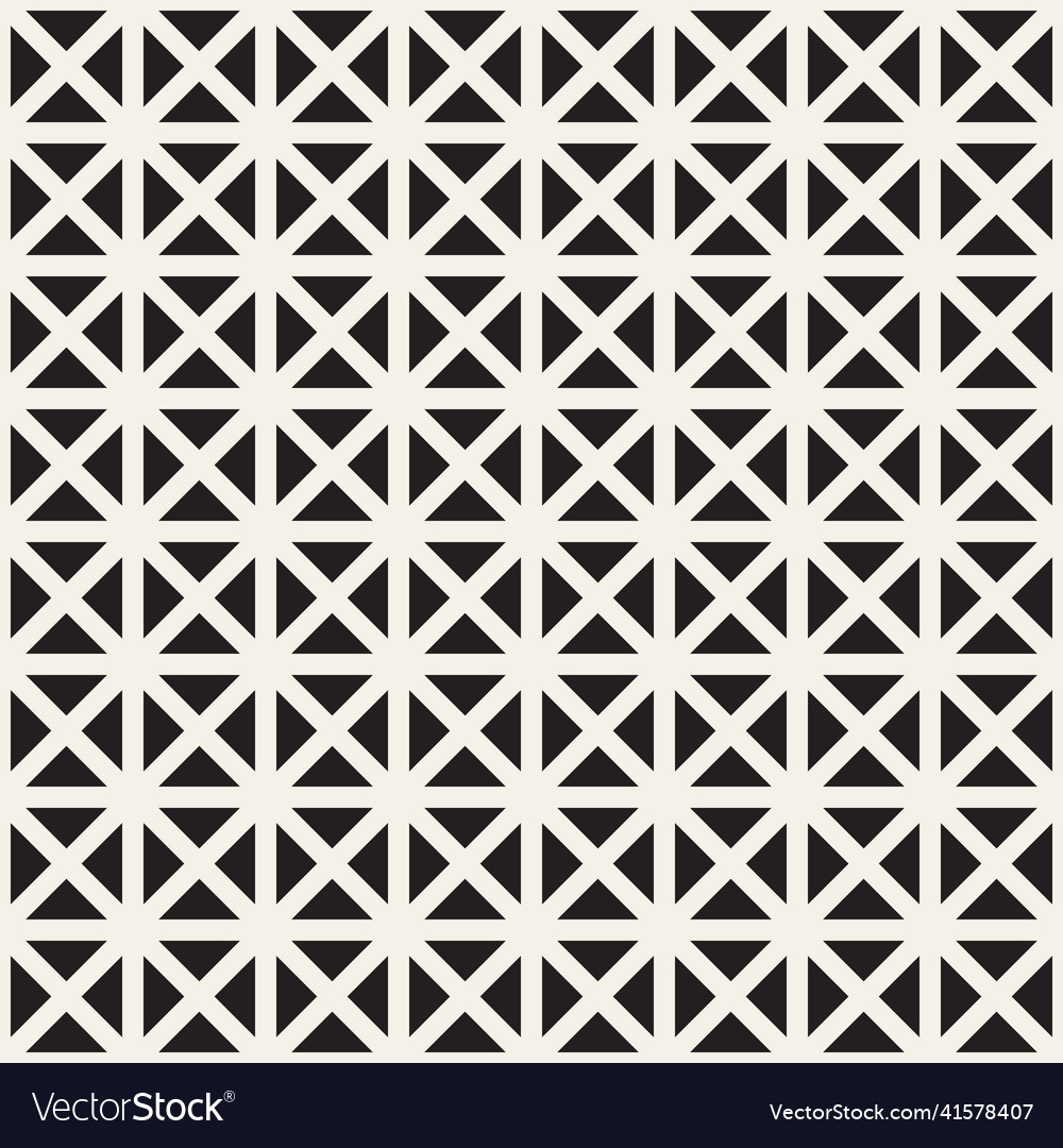 Seamless pattern repeating geometric elements vector image Seamless pattern repeating geometric elements