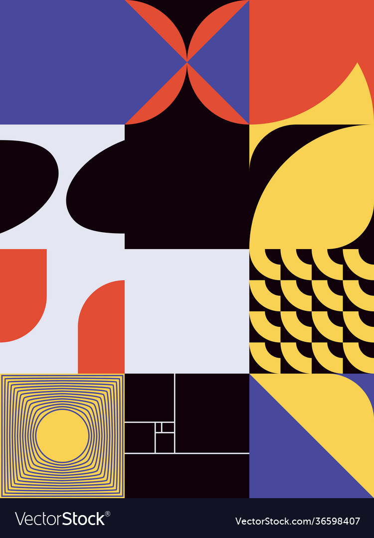 Techno abstract pattern design vector image Techno abstract pattern design