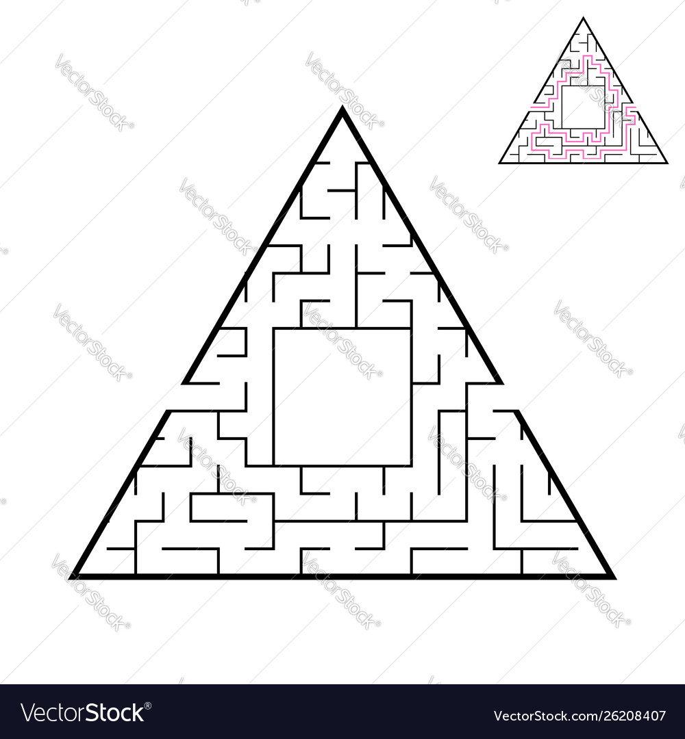 Triangular labyrinth an interesting and useful