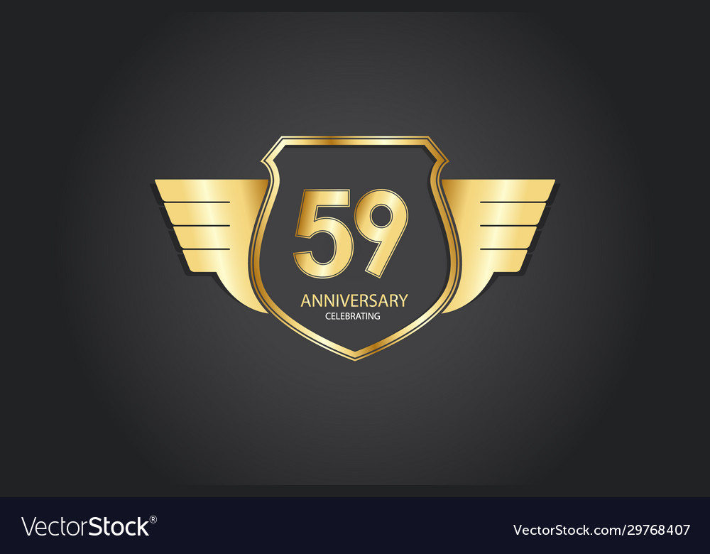 Years anniversary vector image Years anniversary