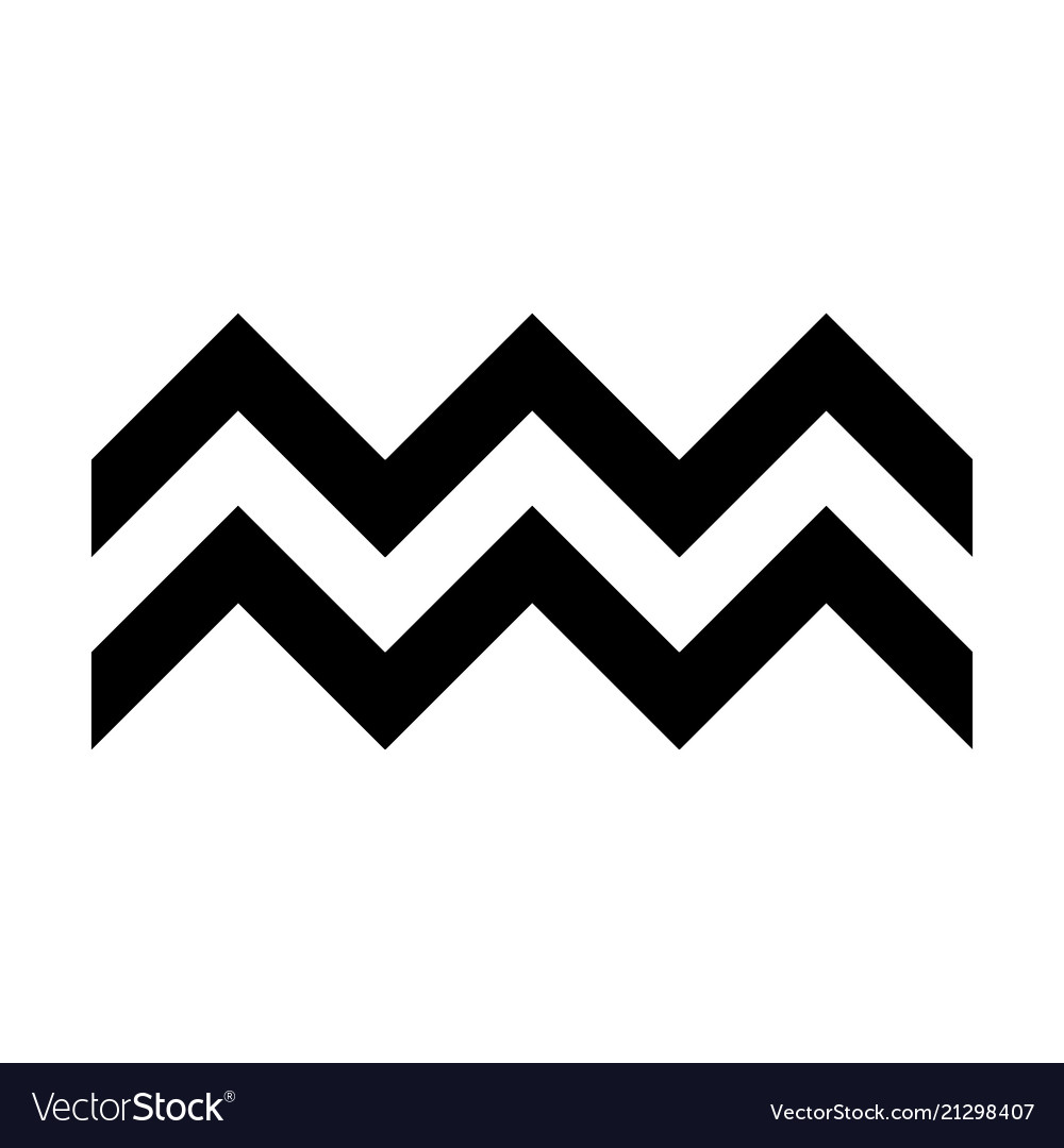 Onverbiddelijk documentaire Eerder Zigzag symbol typical egyptian assyrian Royalty Free Vector