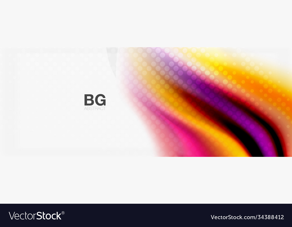 Abstract background smooth flowing lines blurred