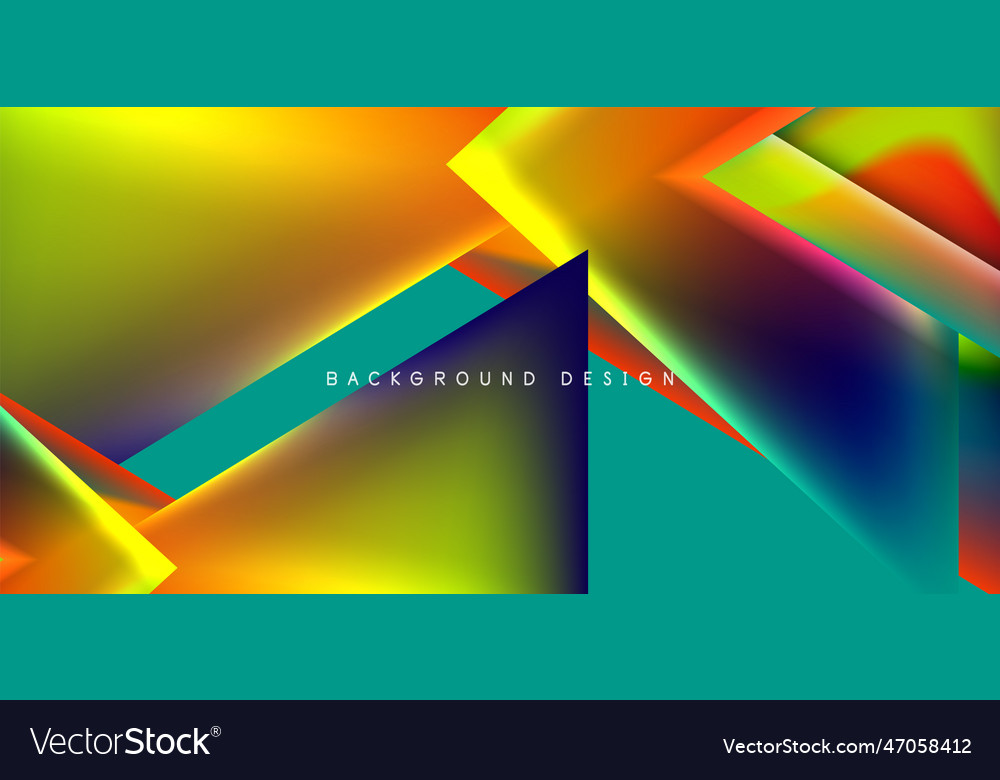 Abstract background with overlapping triangles vector image Abstract background with overlapping triangles
