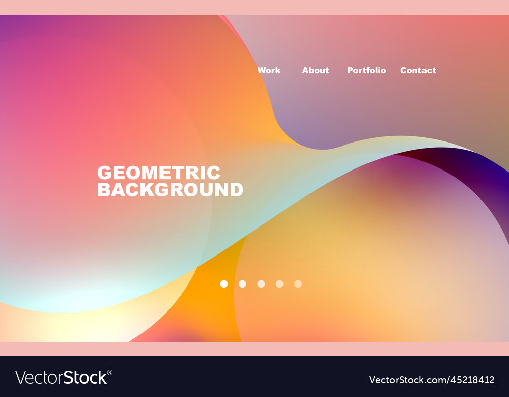 Abstract Liquid Flow Background