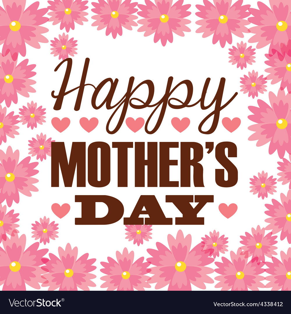 Mothers day Royalty Free Vector Image - VectorStock