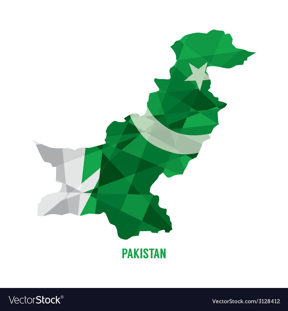 Pakistan Mosaic Map