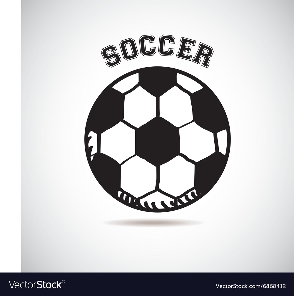 Soccer sport design Royalty Free Vector Image - VectorStock