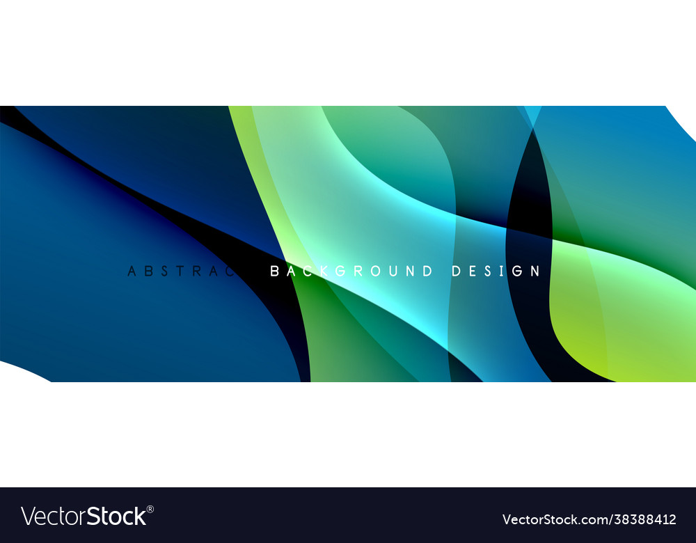 Trendy simple fluid color gradient abstract Vector Image Trendy simple fluid color gradient abstract
