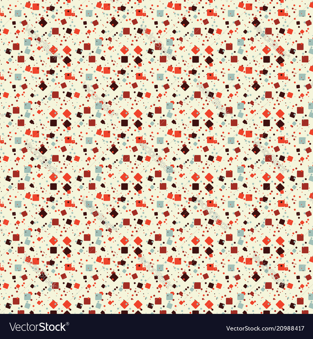 Abstract cube pattern background vector image Abstract cube pattern background