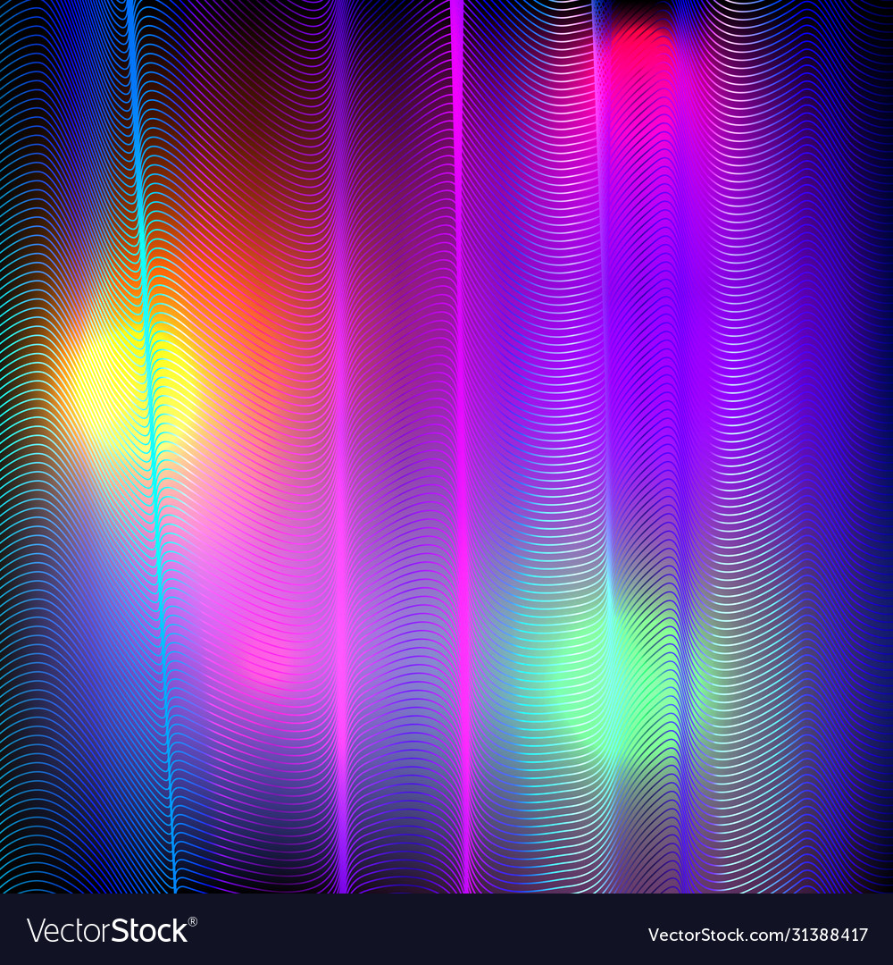 Background with colorful curve lines vector image Background with colorful curve lines