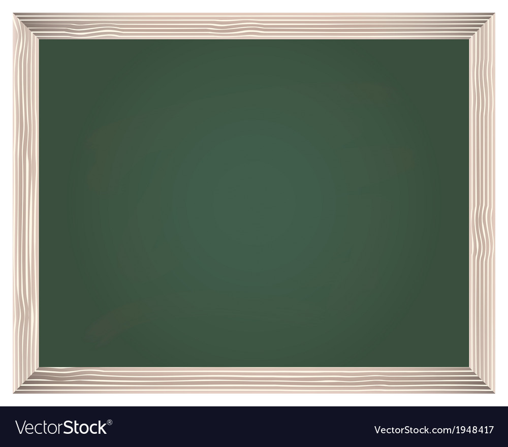 Green chalkboard