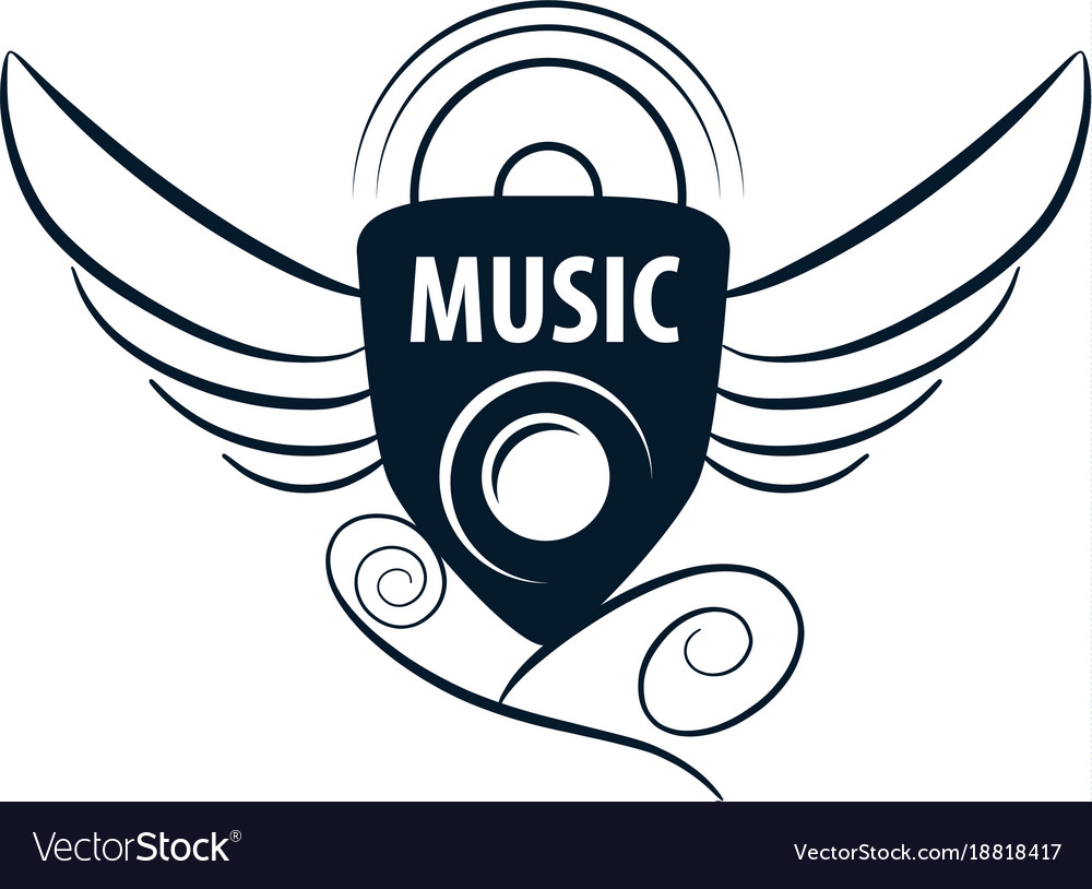 Logo music Royalty Free Vector Image - VectorStock