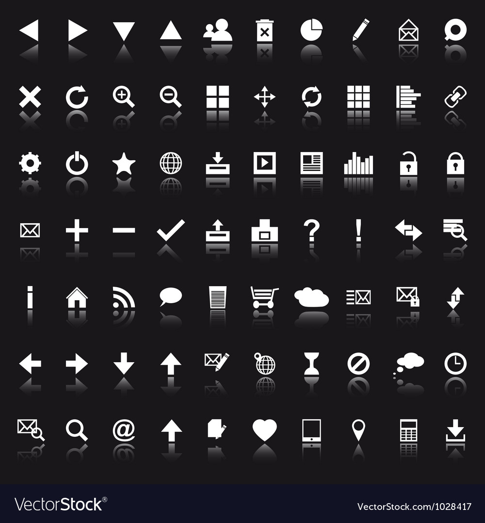 Navigation Icons - Web & Mobile