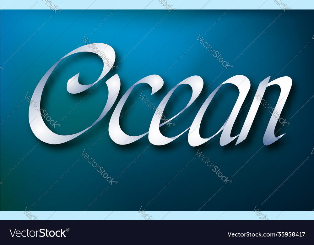 Typographical abstract design concept