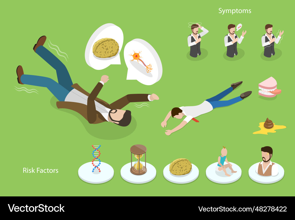 3d isometric flat conceptual Royalty Free Vector Image