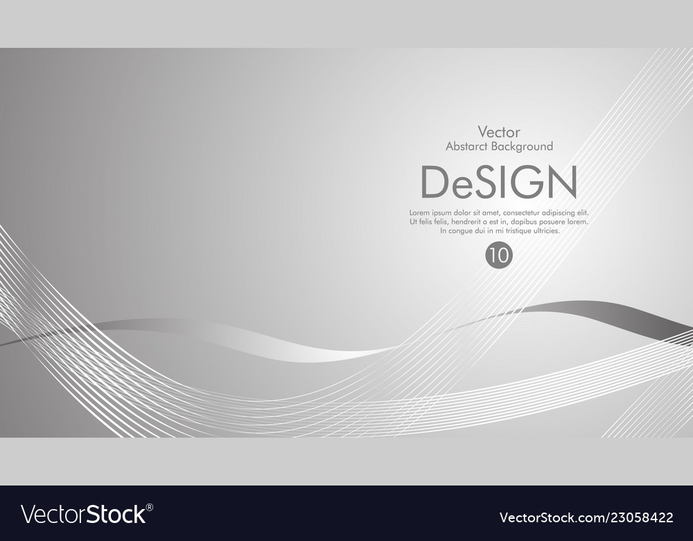 Abstract background color flow waved lines stock