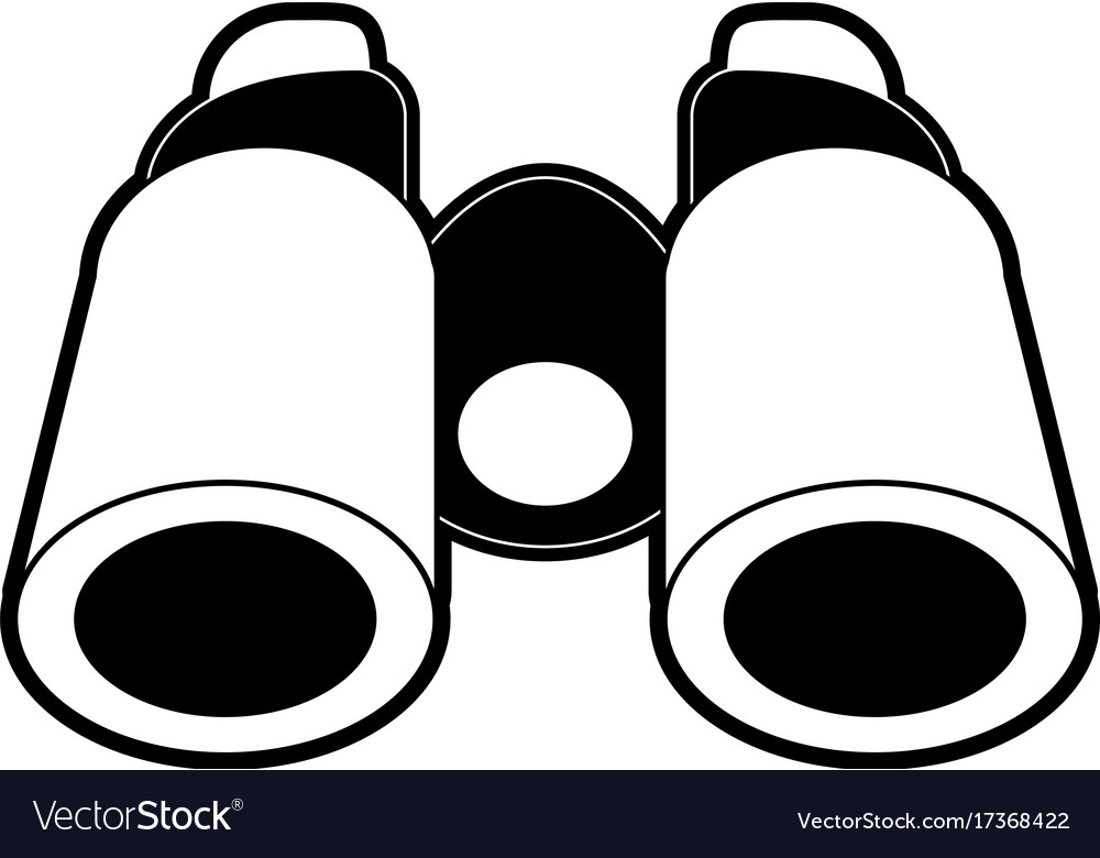 Binoculars frontview icon image