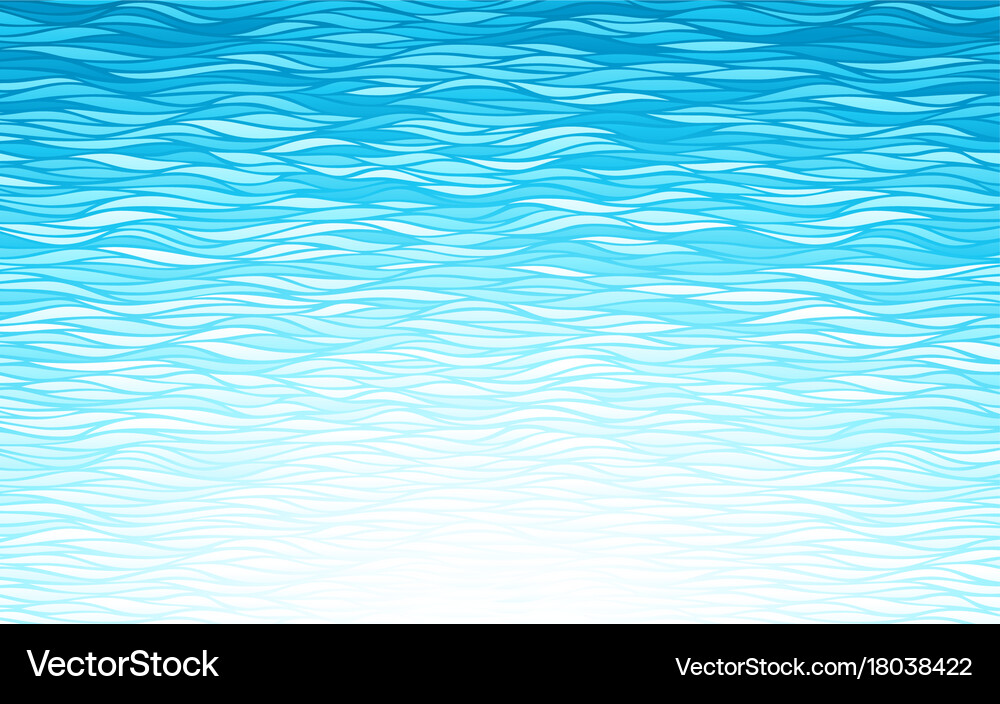Blue waves background Royalty Free Vector Image