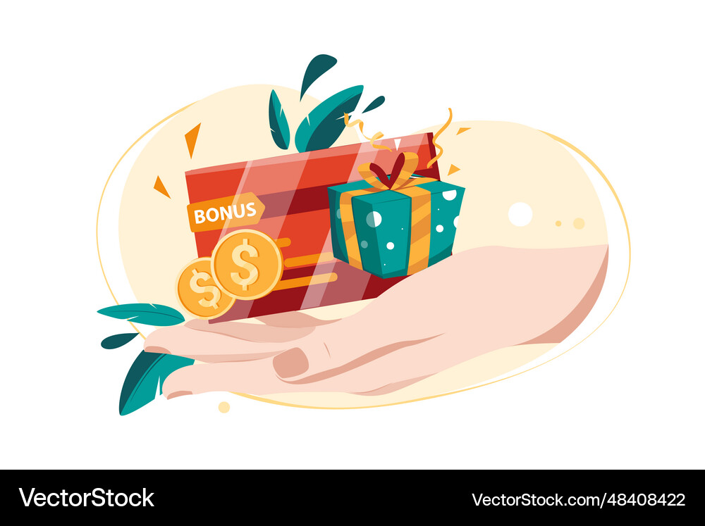 Customer loyalty concept flat isolated Royalty Free Vector