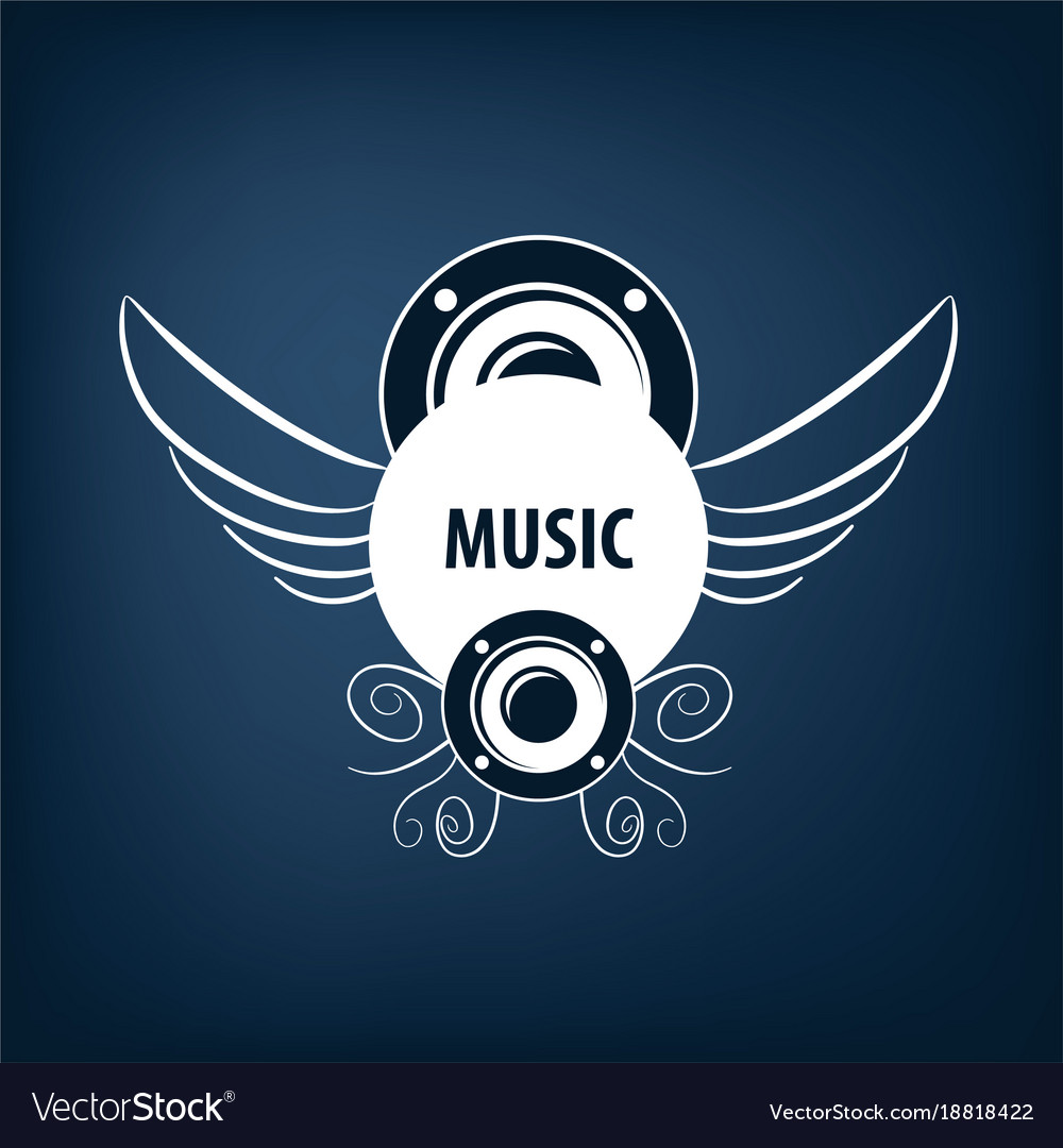 Logo music Royalty Free Vector Image - VectorStock