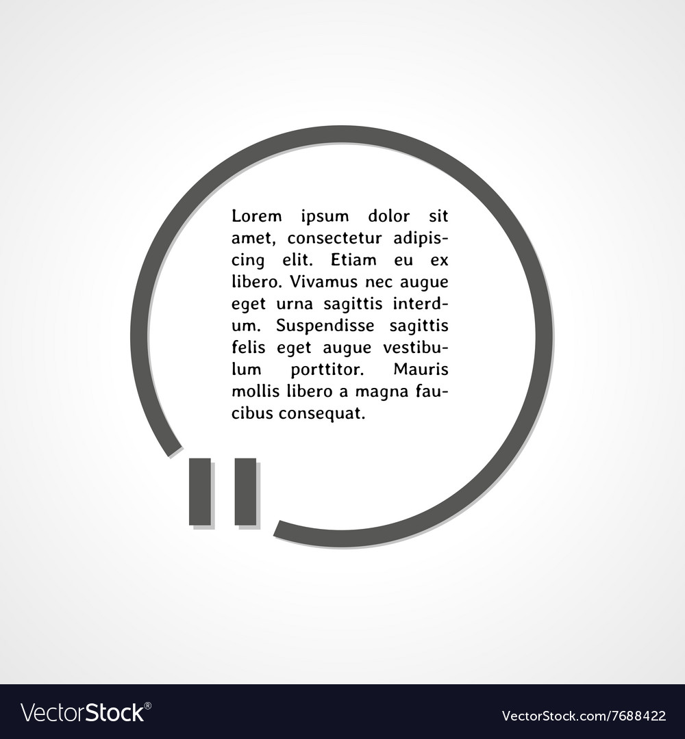 Pause Icon with Circle