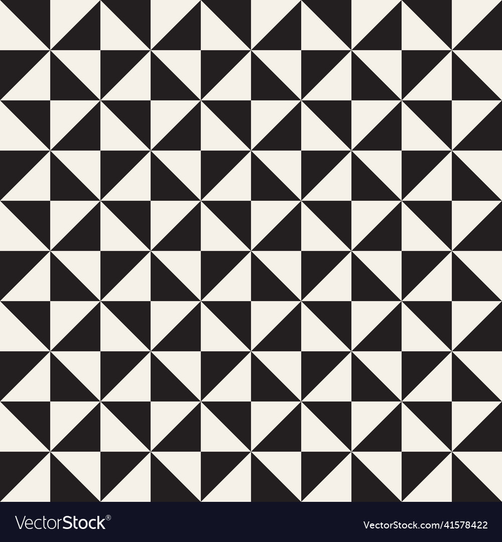Seamless pattern repeating geometric elements