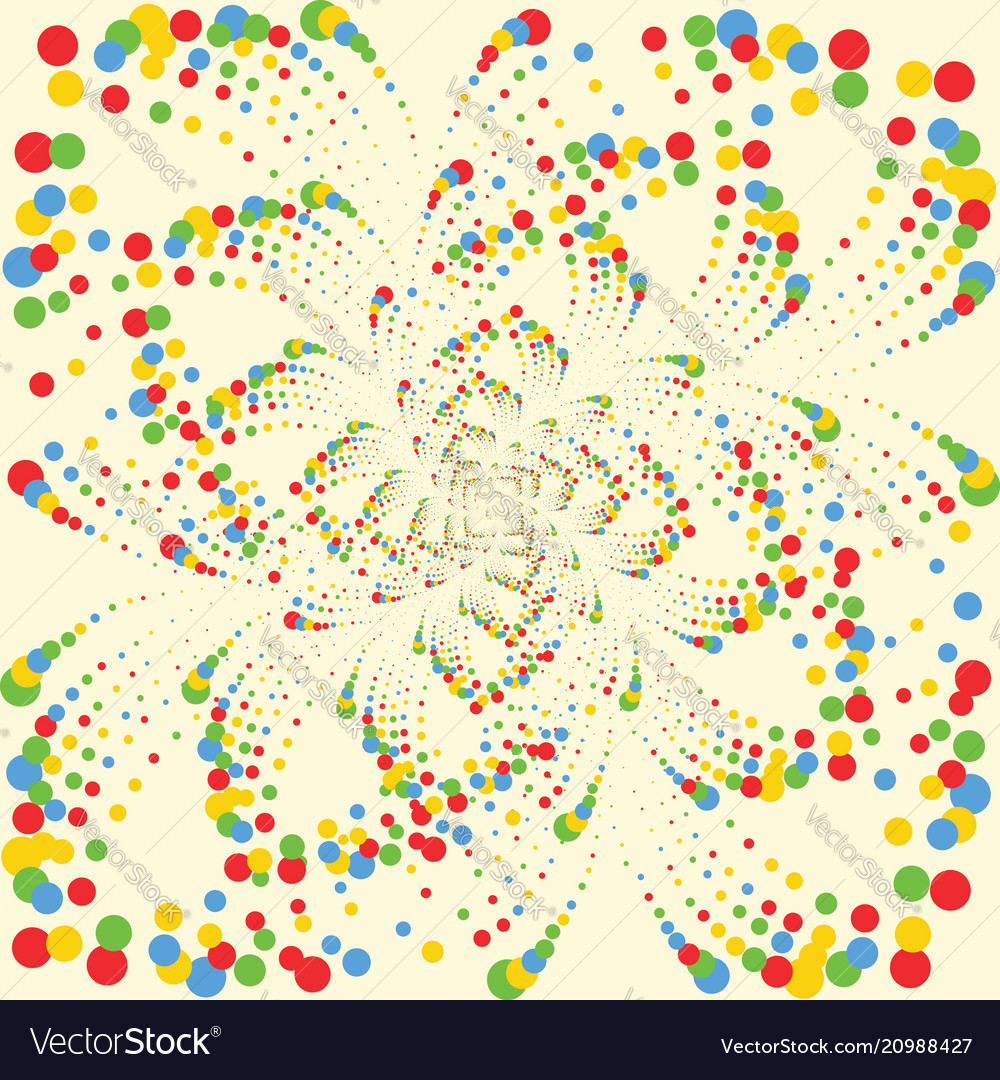 Abstract color full shapes pattern on background vector image Abstract color full shapes pattern on background