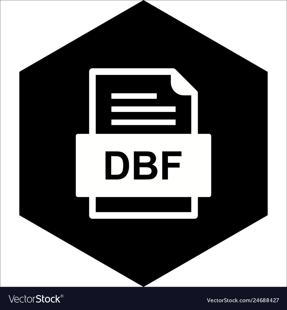Dbf file document icon