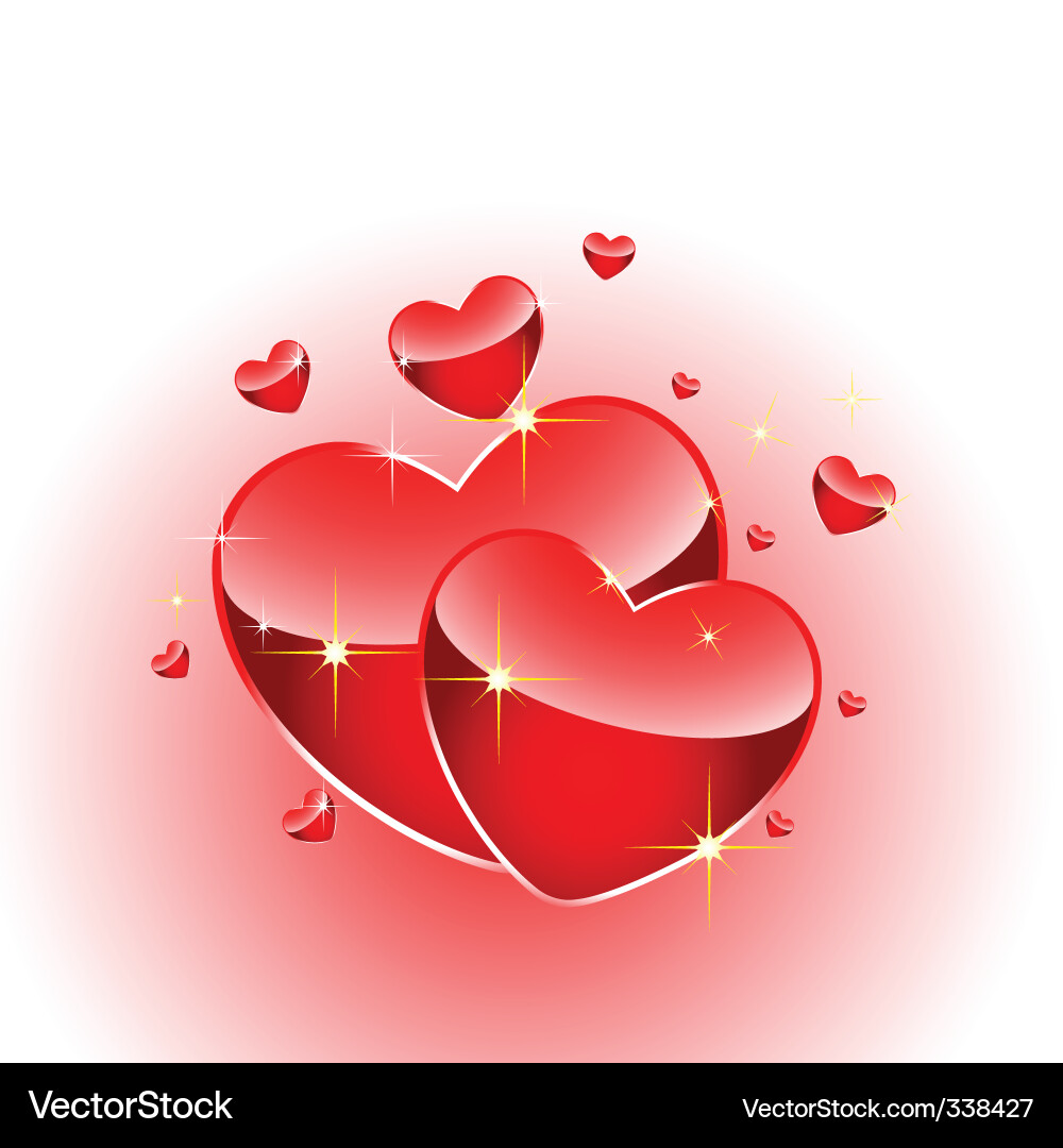 Hearts Royalty Free Vector Image - VectorStock