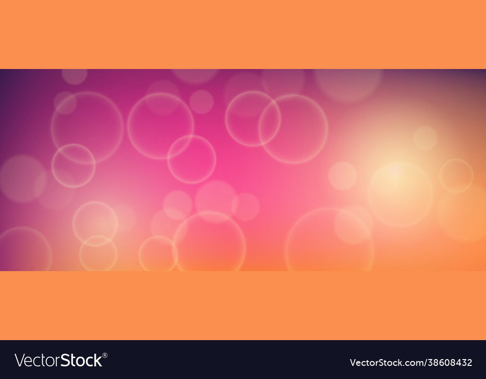 Abstract background with blur bokeh light effect vector image Abstract background with blur bokeh light effect