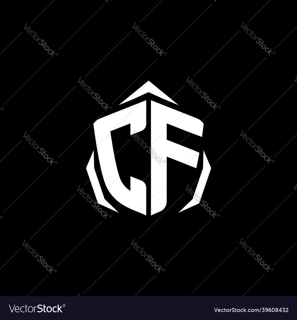 Cf monogram shield shape style