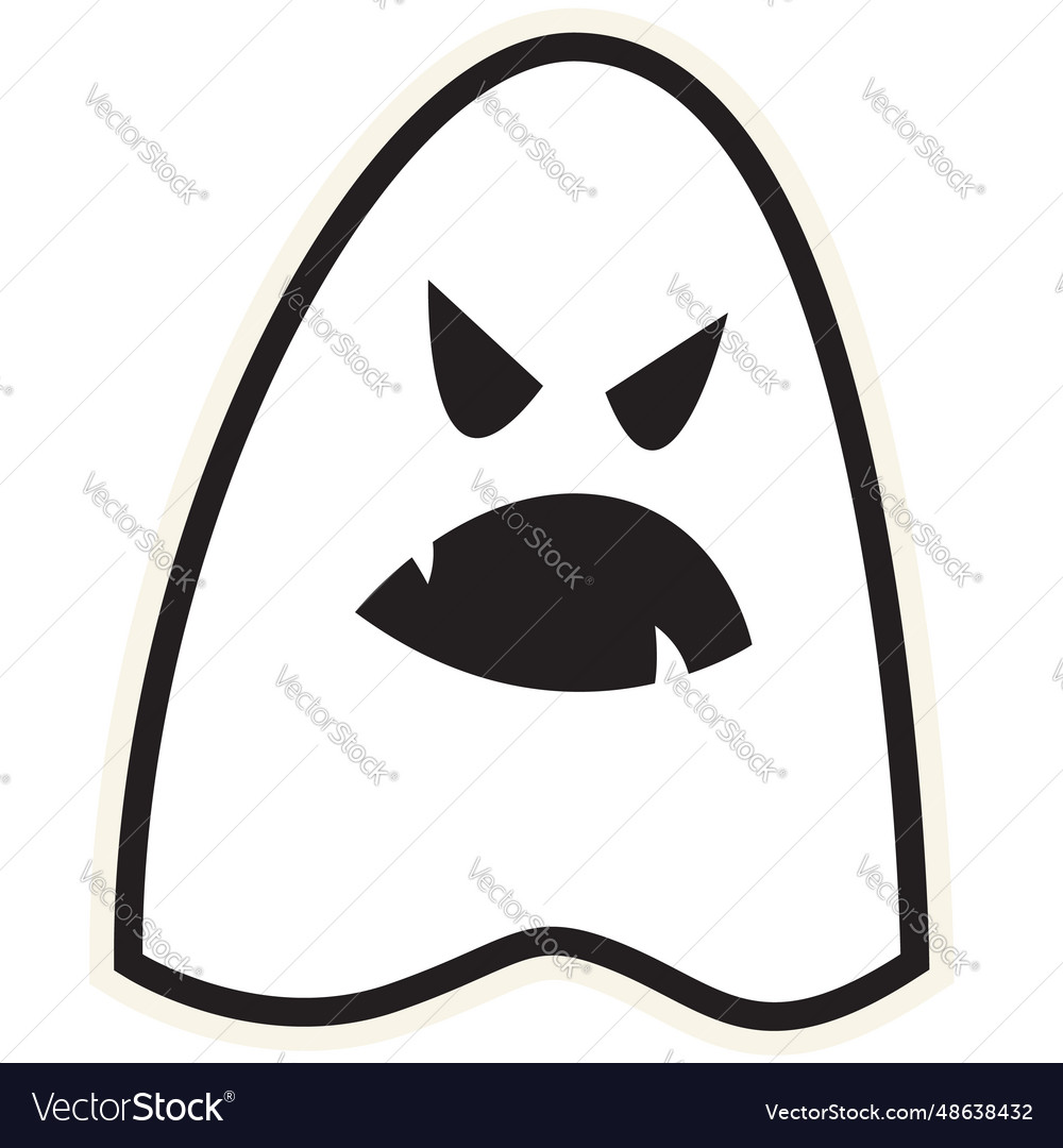 Sinister ghost face