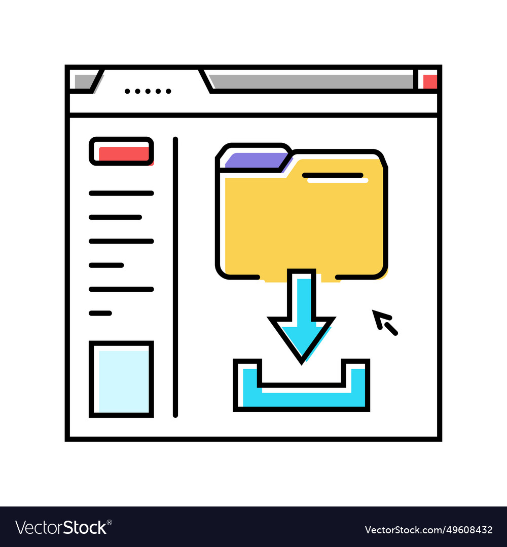 Homework submission online learning platform color Vector Image Homework submission online learning platform color