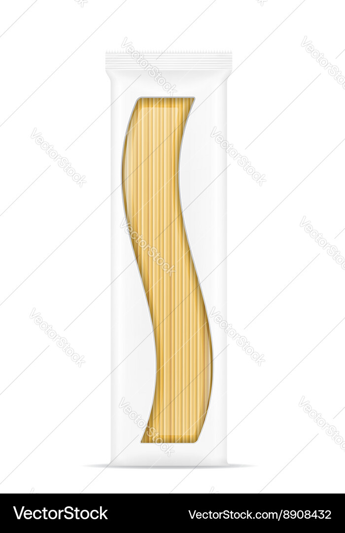 Pasta in packaging 02 Royalty Free Vector Image