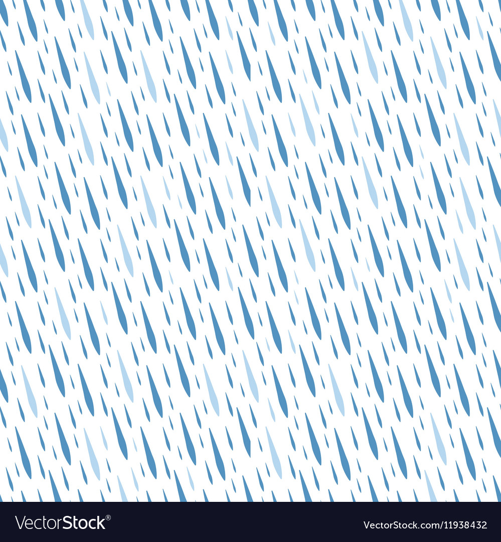 Rain drops pattern Royalty Free Vector Image - VectorStock